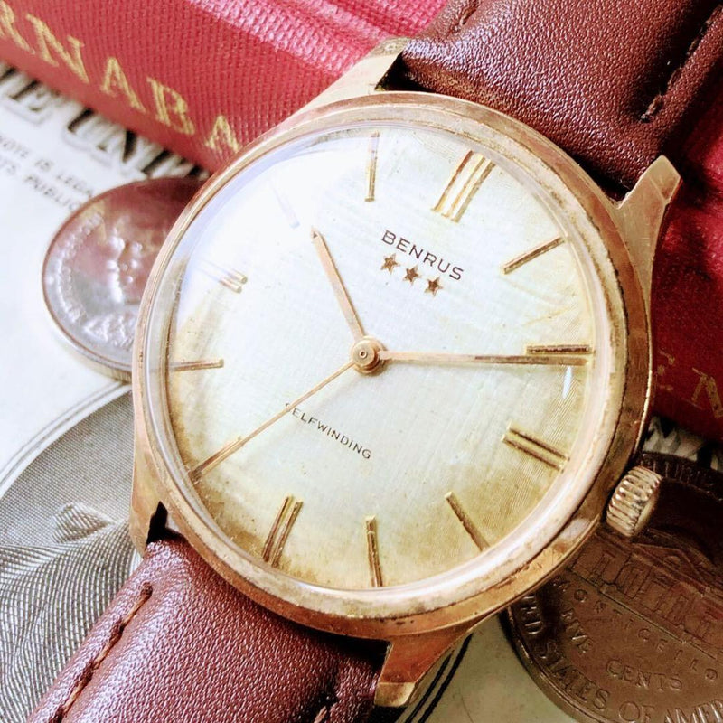 3808  Antique Watch Mens Chic Stylish Working Wristwatch