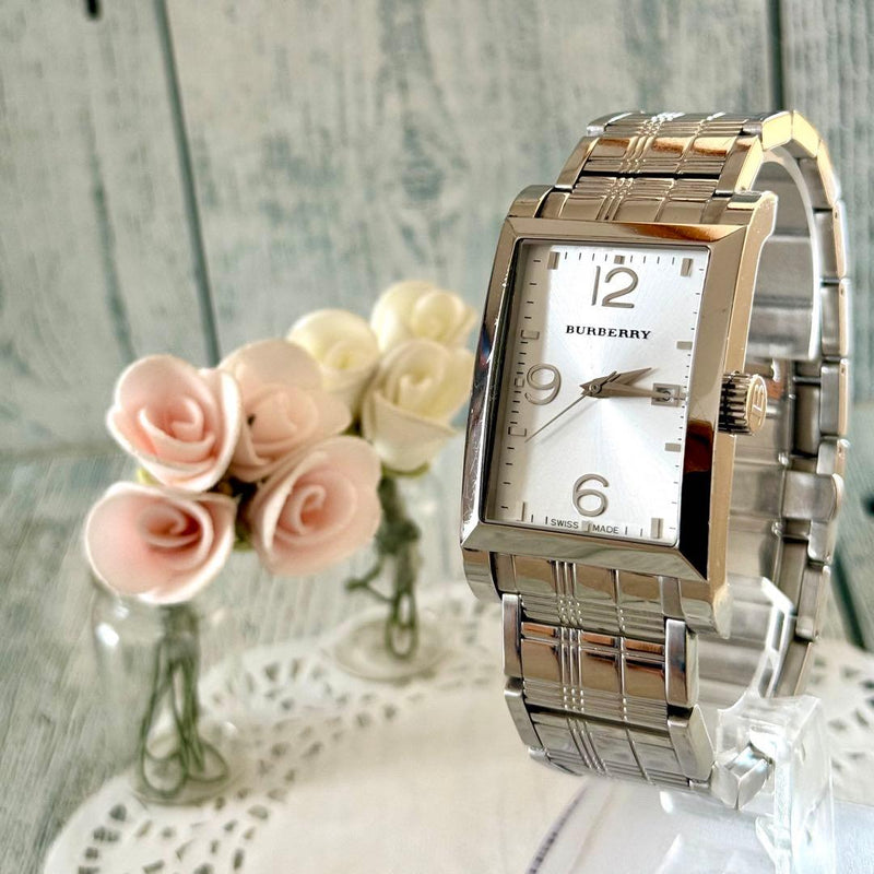 Watch Bu8006 Rectangular Battery Replaced Quartz Movement Swiss Made