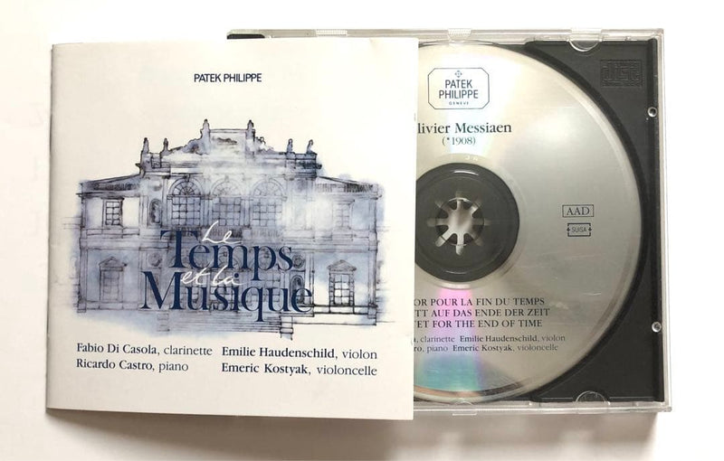 Patek Le Temps Et La Musique Cd Audio Classic Music Collection Sound System