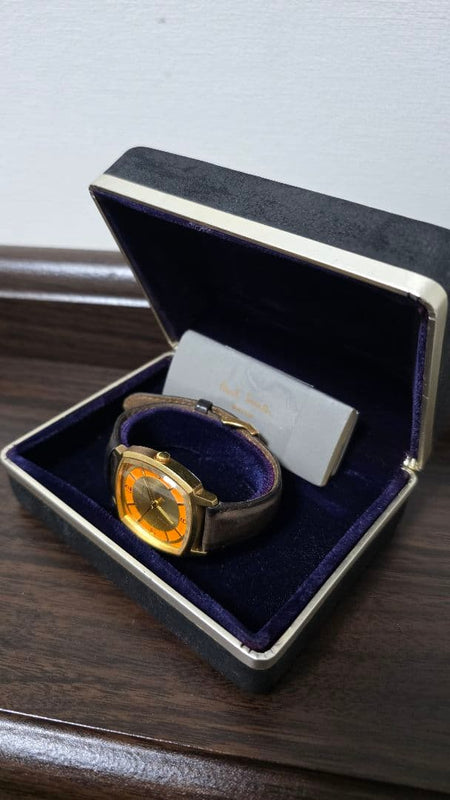 Paul Smith Watch 6038-g13141 Quartz Discontinued Model With Box Manual Mens