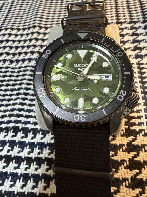 5 Sports Skx Street Style Sbsa173 Watch Mens Steel Sports Watch