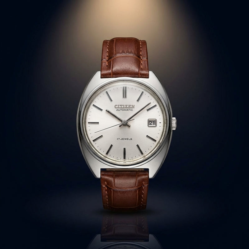 Mens  Watch Self-winding Wristwatch Stainless Steel Case