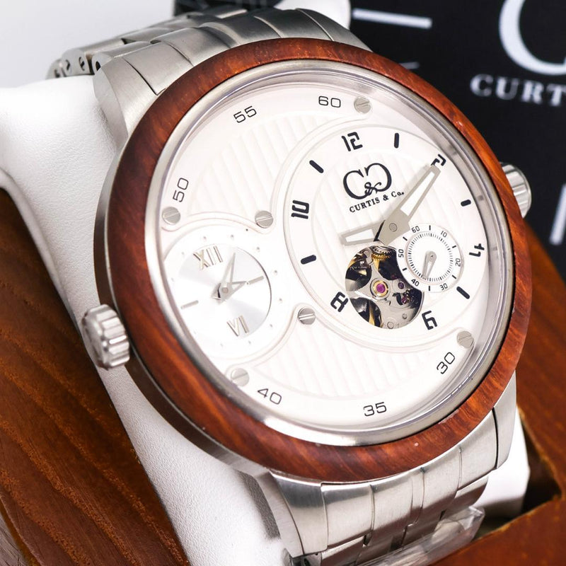 Curtis Co. Big Time Passport 2583 Watch Mens Swiss Made Oversized