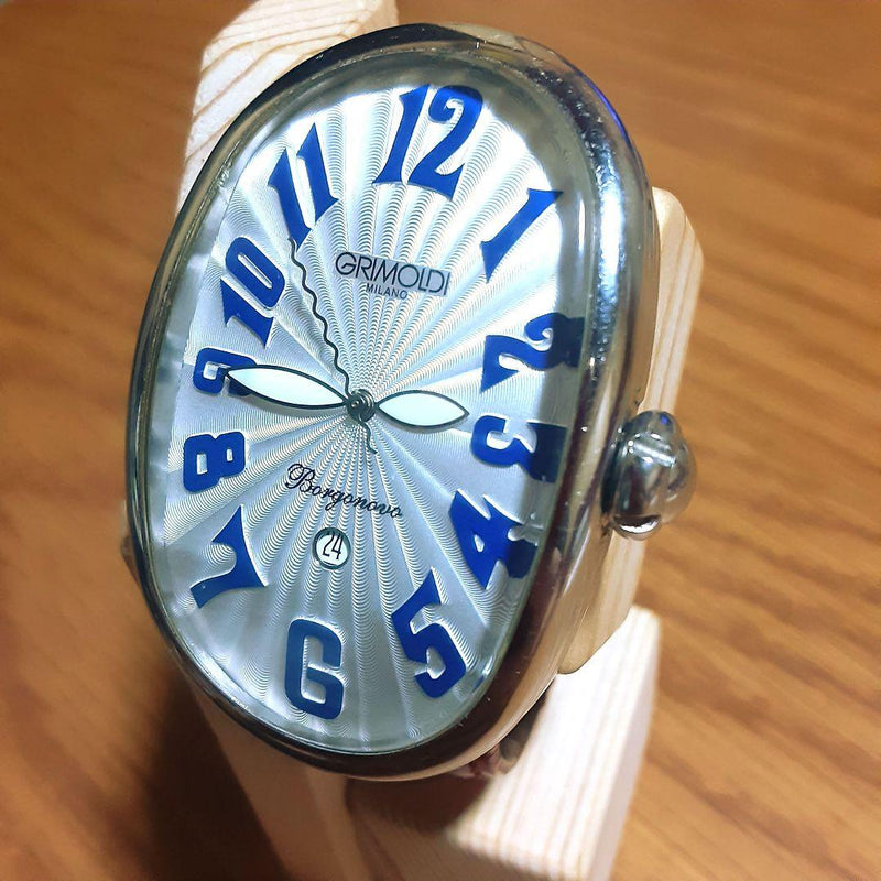 Grimoldi Borgonovo Date Mens Watch Original Working Mens Wristwatch