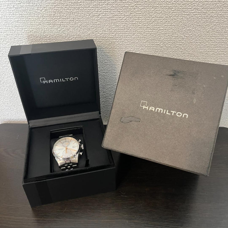 Jazzmaster Chronograph Mens Watch Stainless Steel Luxury