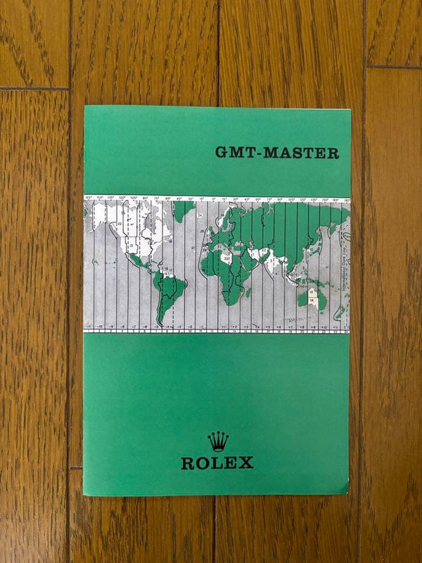 Rolex Gmt-master 1675 Booklet Vintage Watch Advertisement Collectible Guide