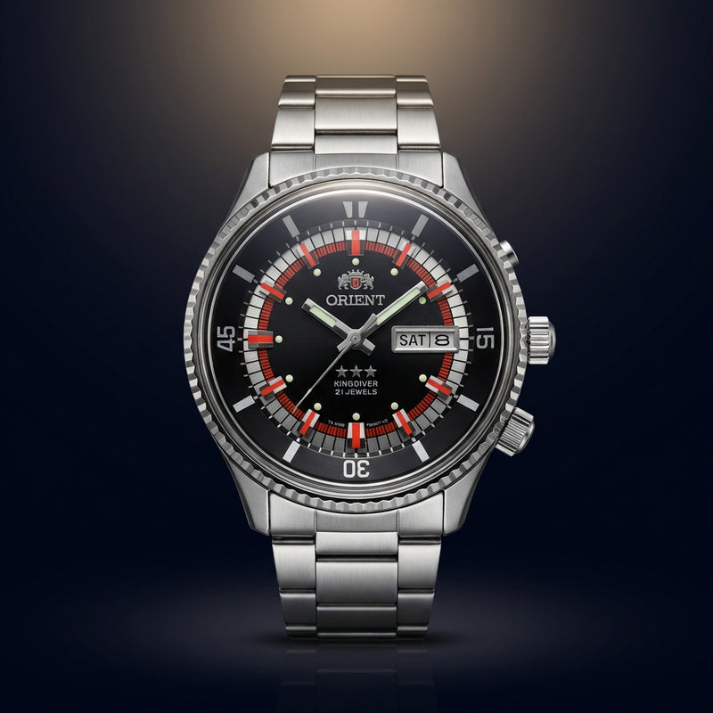 King Diver Gs469620  Watch Japan Made Mens Diver Vintage Style