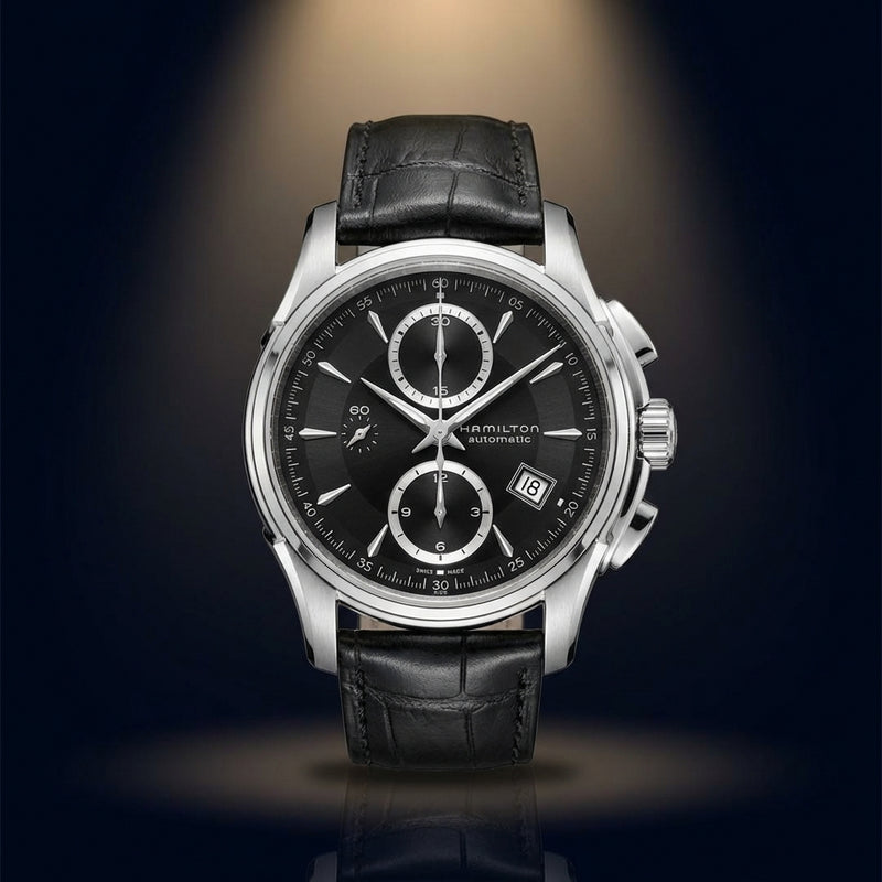H326160  Chronograph Watch Mens Swiss Made Watch Sapphire