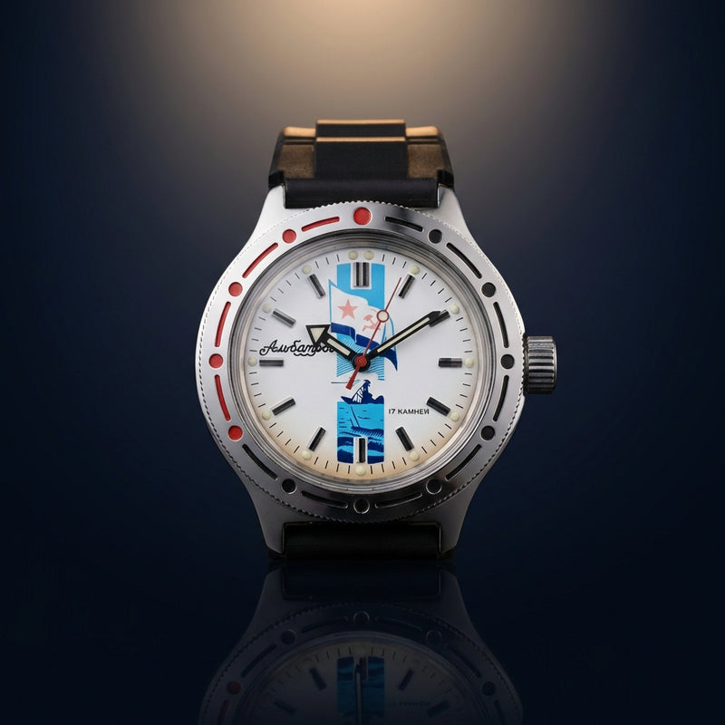 Ausampoc  Hand-wound Vintage Soviet Union Mechanical Watch Collectible