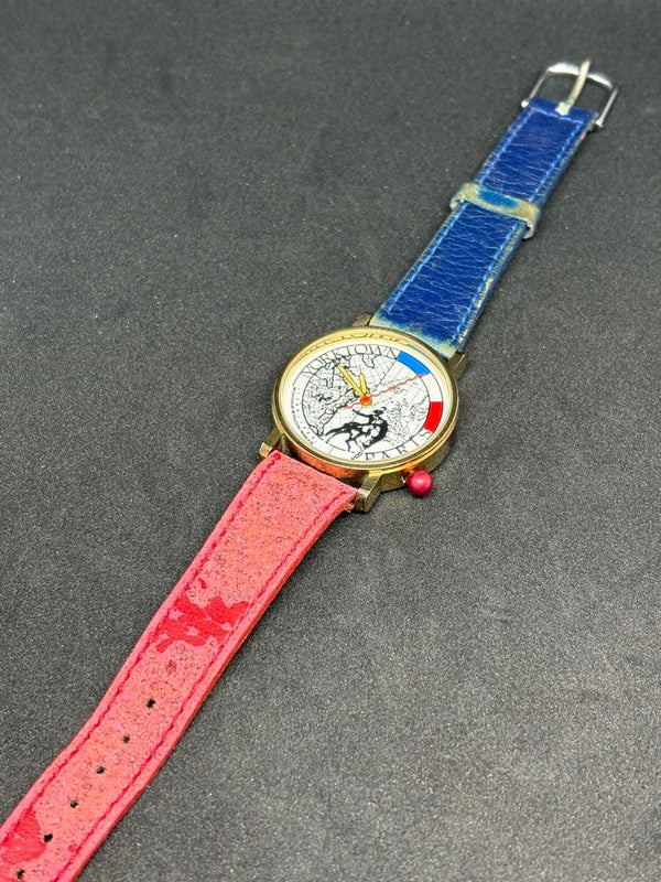 Alain Silberstein French Revolution 200th Anniversary Quartz Watch 33mm