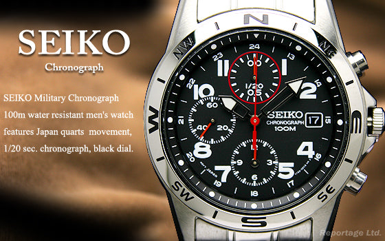 Limited Edition 1/20 Second High-Speed Chronograph Military BKRD Watch