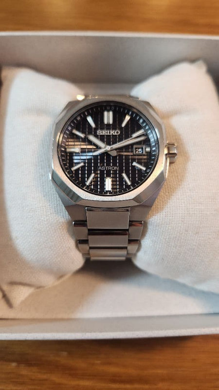 Seiko ASTRON Nexter SBXY063 Mens Solar Radio Controlled Watch Bracelet