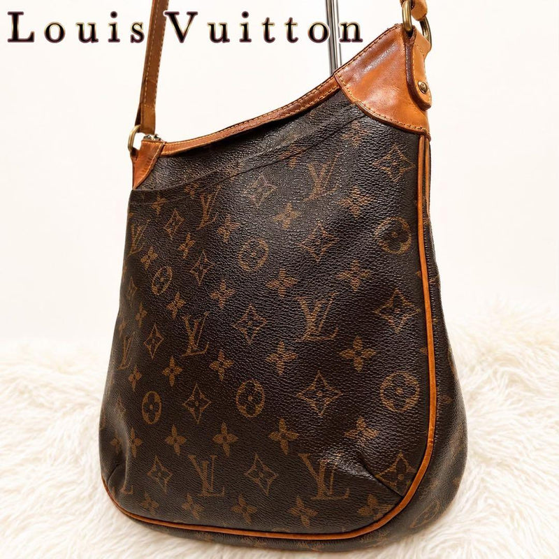 LOUIS VUITTON Odeon PM M56390 Shoulder Crossbody Bag Monogram PVC Leather Brown