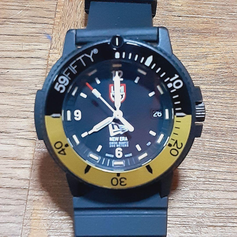 Luminox New Era 70th Anniversary 3001 Quartz Carbonox Case Rubber Watch
