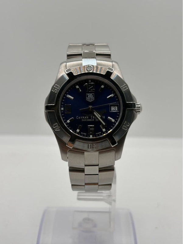 TAG Heuer 2000 Series Quartz Stainless Steel Blue Dial Analog Watch 27-40mm 200m