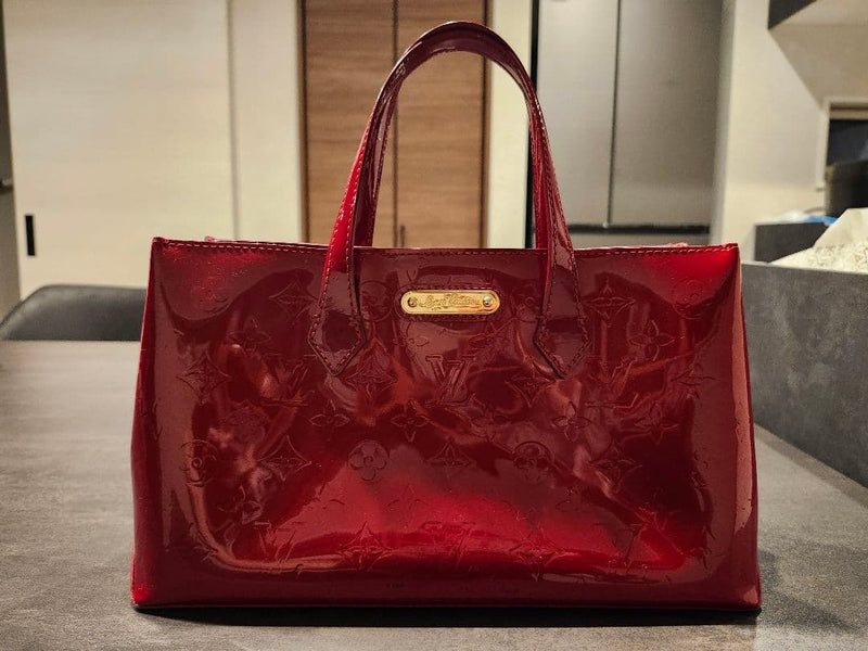 Louis Vuitton Handbag Vernis Wilshire PM Alma BB Vernis Leather Empreinte