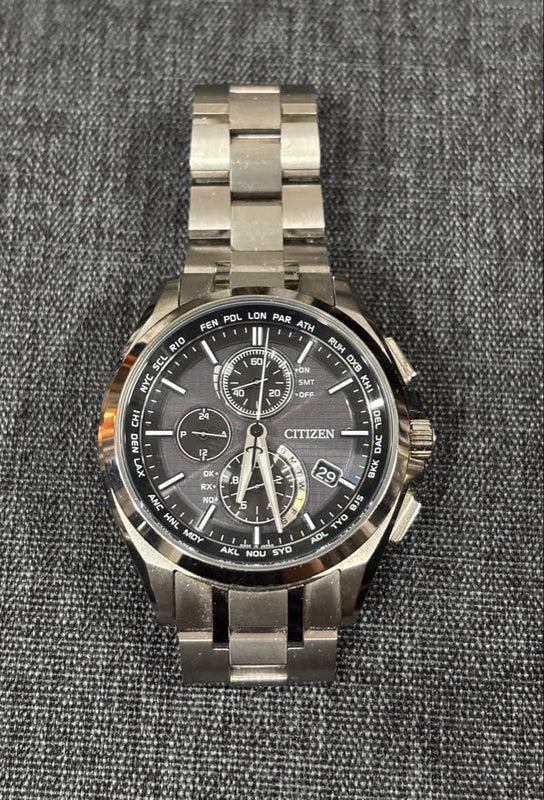 CITIZEN Attesa H804-T018696 Solar Radio-Controlled Stainless Steel Watch