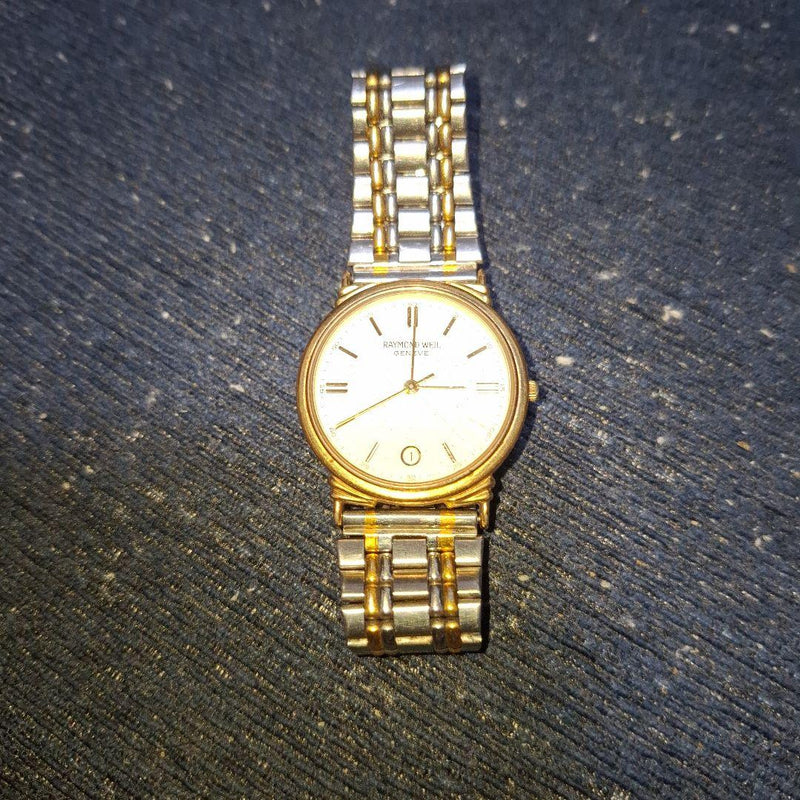 RAYMOND WEIL 5531 Ladies Swiss Quartz Two Tone 6mm Case Watch 31mm White Dial