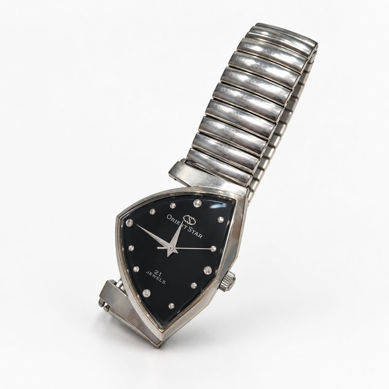 Orient Star Mechanical Hand-wound Triangular Case Wristwatch 1996 Production