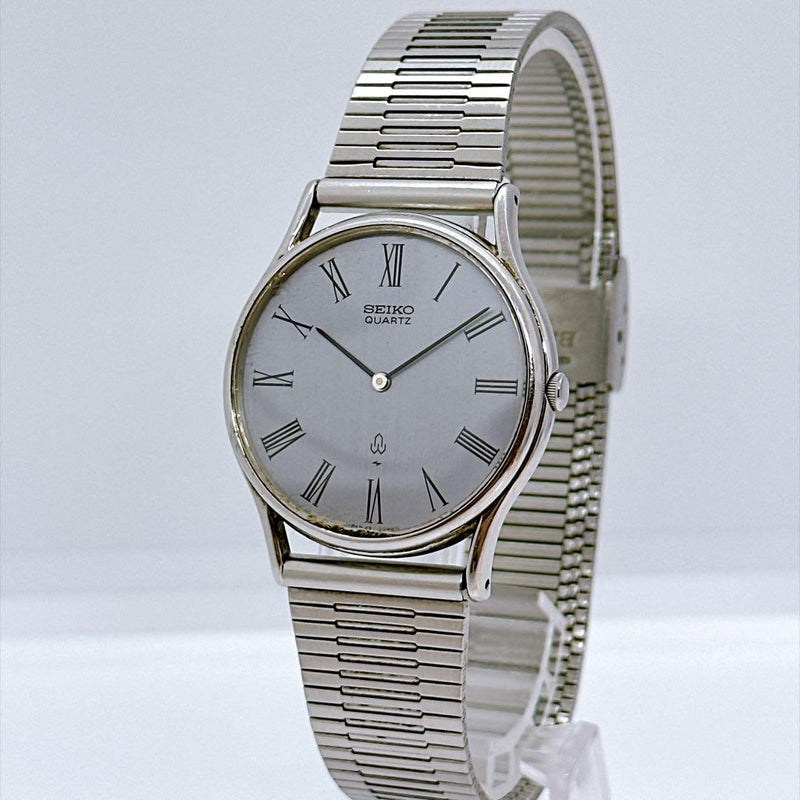 SEIKO Chariot 43-0091 Quartz Analog Day Silver Dial Mens Wristwatch