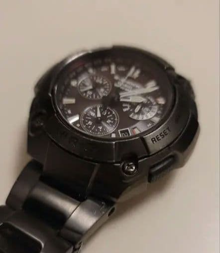 CASIO G-SHOCK MRG-7500BJ GPS Radio-Controlled Solar Titanium Black Watch