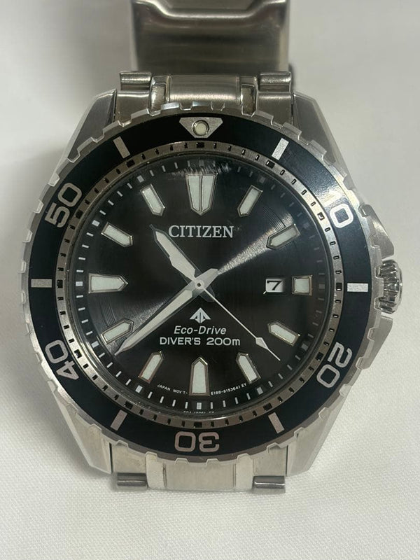 CITIZEN Promaster BN0190-82E Eco-Drive Stainless Steel Black Dial 200m Diver
