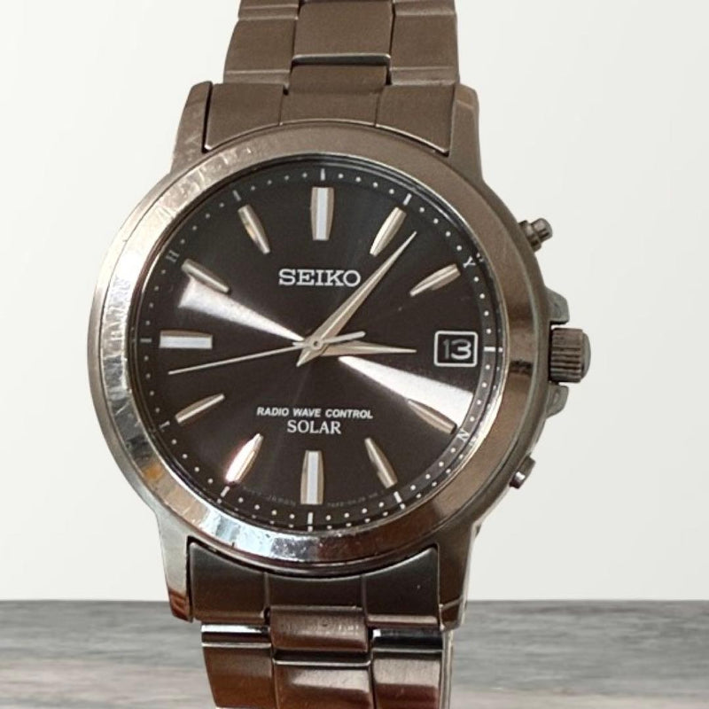 Seiko Selection SBTM169 7B52-0AF0 Radio Controlled Solar 36.5mm Mens Wrist Watch