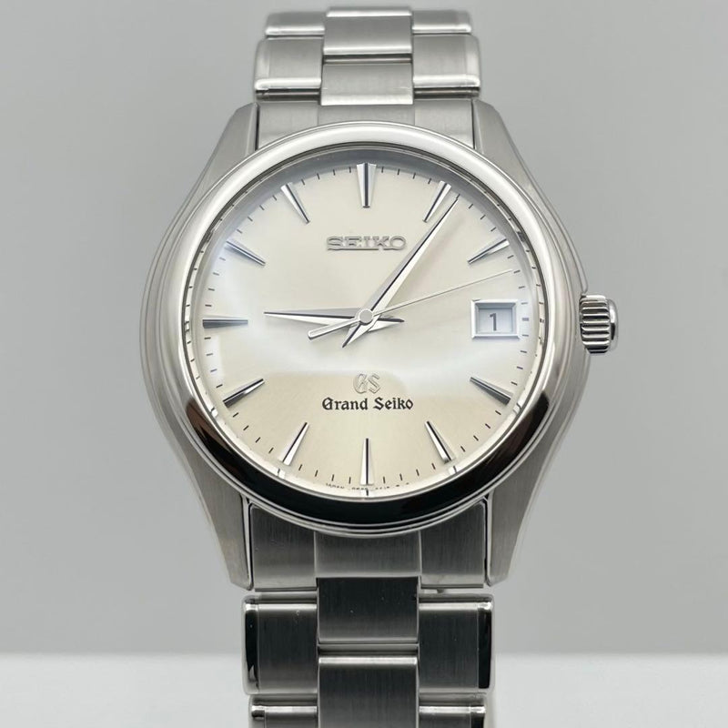 Grand Seiko SBGX005 9F62-0A10 Mens Quartz 36mm Champagne Silver Bracelet Watch