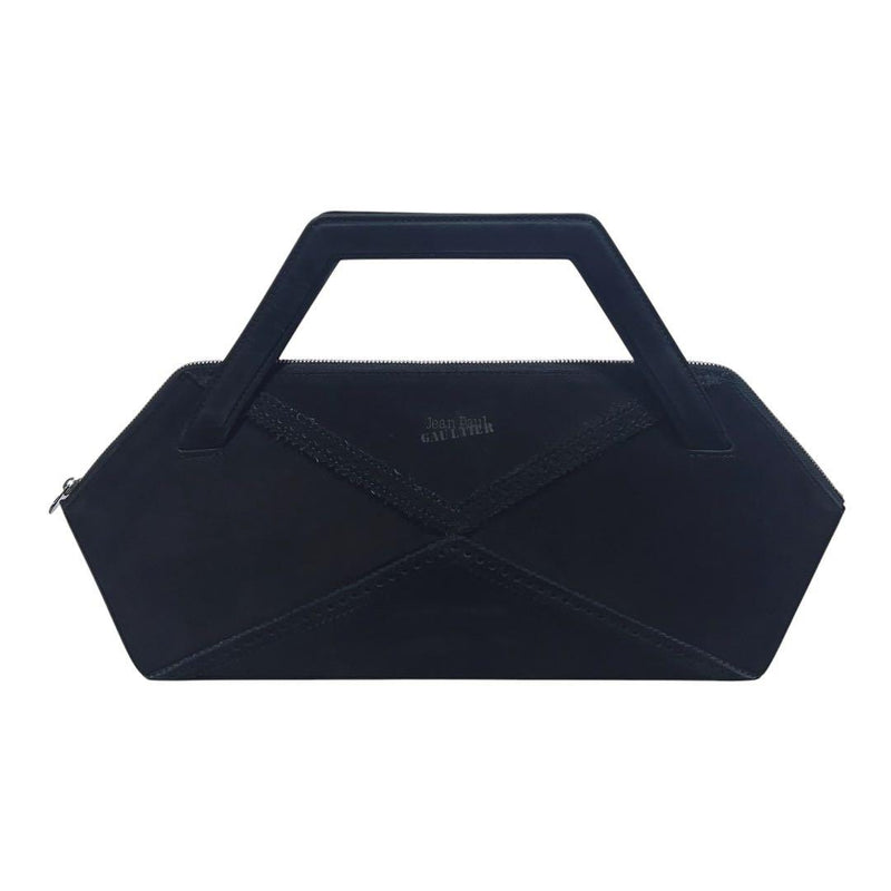 Jean Paul Gaultier Handbag Black Approximate Height 18.5cm Width 45.5cm Depth