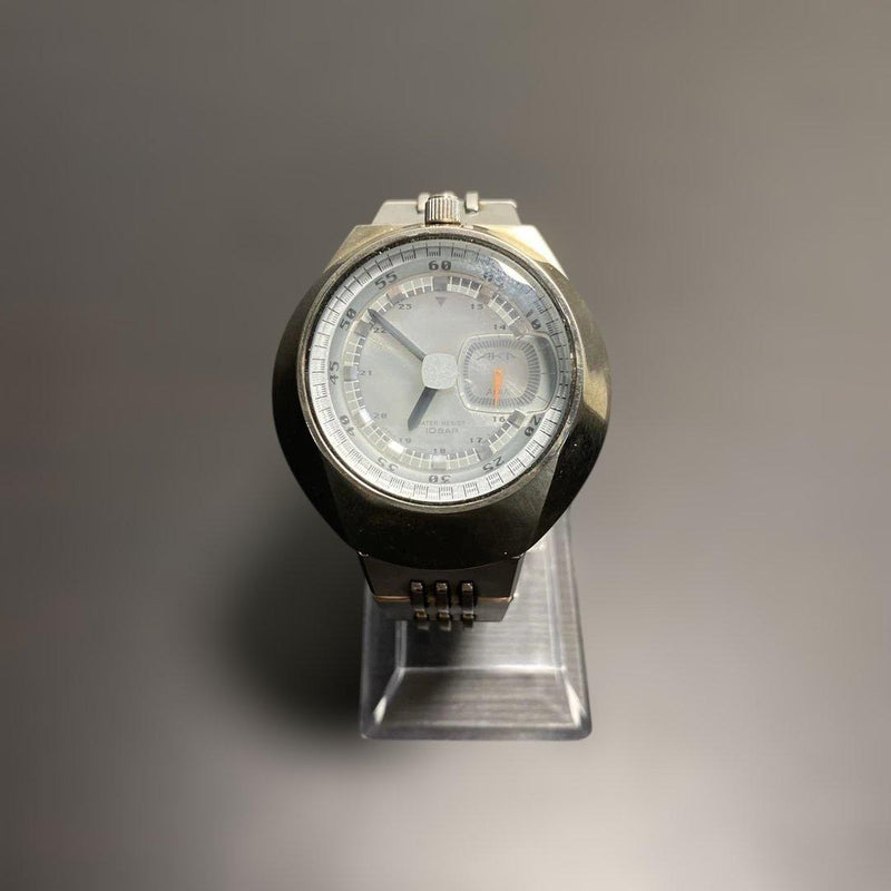 Seiko ALBA AKA V707-0A10 Quartz Blue Dial Mens Watch 90s Wrist 15.5cm