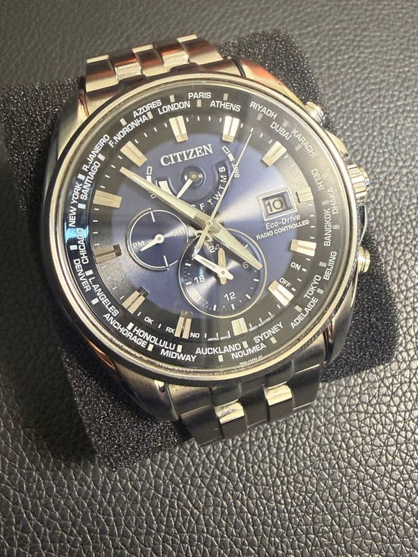 CITIZEN ATTESA Double Direct Flight Limited Edition Quartz Radio Solar Watch