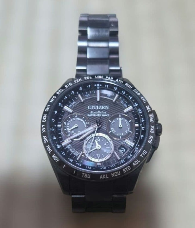 CITIZEN Eco-Drive SATELLITE WAVE Satellite Radio Controlled Chronograph All