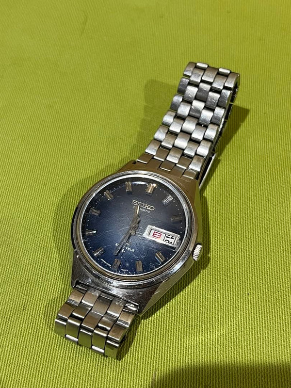 SEIKO Lord Matic 5606-7260 Automatic Stainless Steel Bracelet 1972 Watch