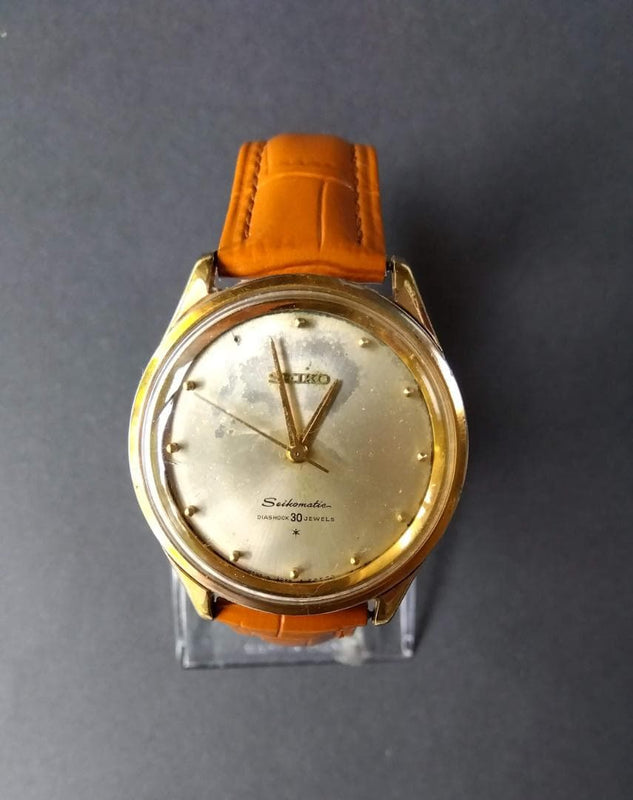 Seiko Seikomatic Cal.603 30 Jewels Automatic EGP 61998 1964 Early Model Watch