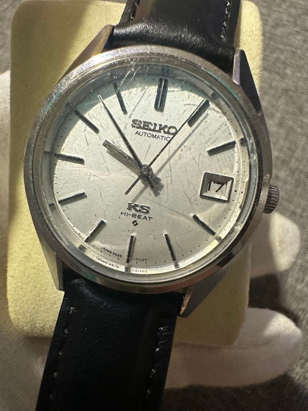 KING SEIKO Watch 5625-7110 Automatic Hi-Beat Stainless Steel 1971 Medallion