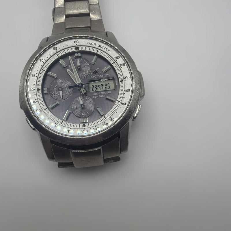 CASIO OCEANUS OCW-500TDJ Titanium Wave Ceptor First Generation Watch Working
