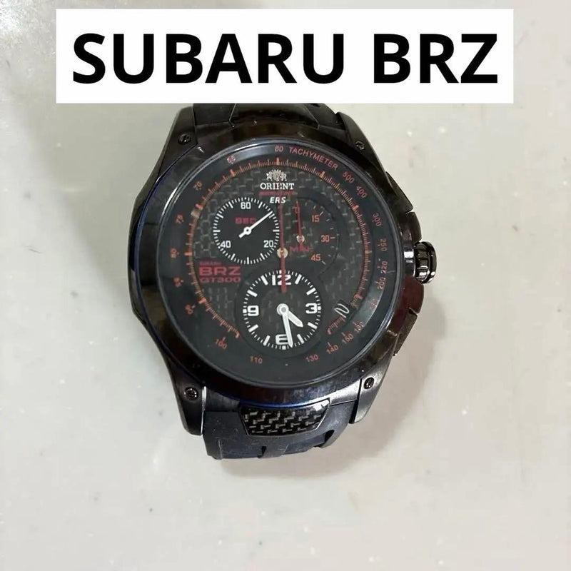 ORIENT SpeedTech Subaru BRZ GT300 Quartz Chronograph Limited 1000 Carbon Head