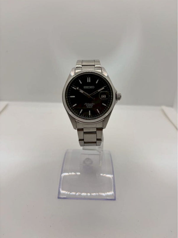 Seiko 7S26 Automatic Movement Diver Watch Black Dial 10BAR Water Resistant 23