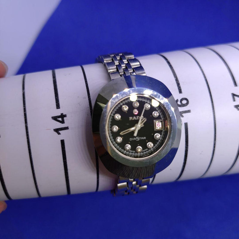 Rado Diastar 3 Automatic Watch 341613 1960s 1970s 3 Seahorse Water Sealed