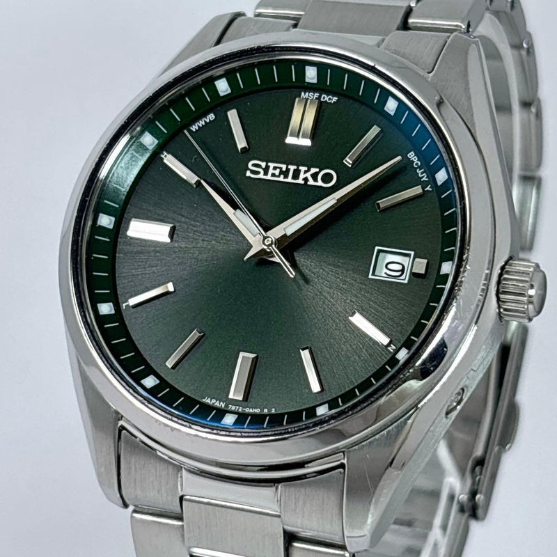 Seiko Selection SBTM319 Solar Radio-Controlled 39mm Dark Green Dial Stainless