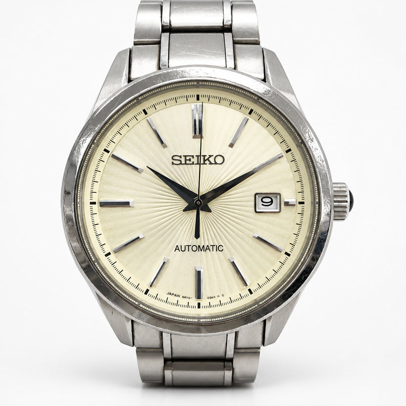SEIKO BRIGHTZ 6R15-02W0 Automatic Stainless Steel Silver Mens Watch