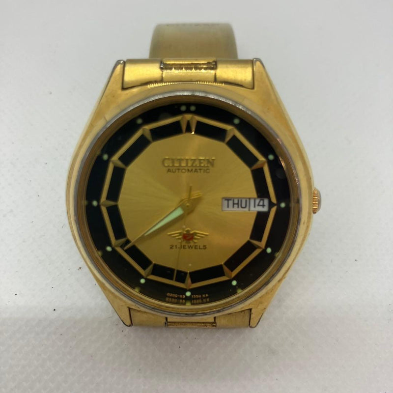 Citizen Eagle 7 Automatic 21 Jewels Day Date Wristwatch GN-4-S Caliber P-8200