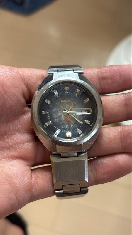 Seiko Advan 6106-7670 Automatic Multi-faceted Crystal 70s Serviced Watch