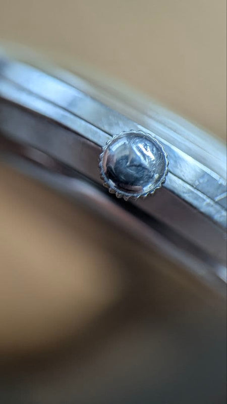 TAKANO precision Chateau Nouvel Manual Watch SS 35mm Silver Dial 1959