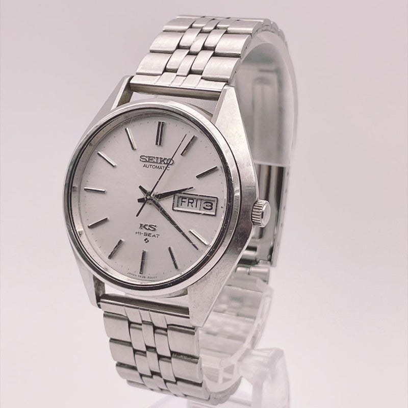SEIKO KING SEIKO HI-BEAT 56KS 5626-8001 Automatic Silver Day-Date Watch