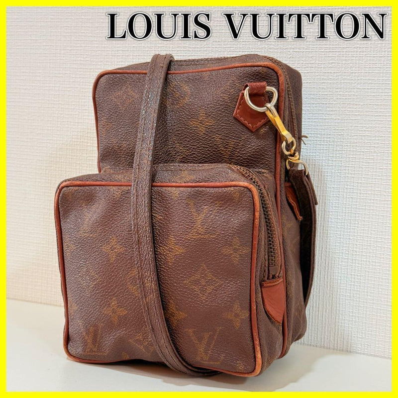 LOUIS VUITTON Amazon M45236 Monogram Canvas Leather Crossbody Shoulder Bag