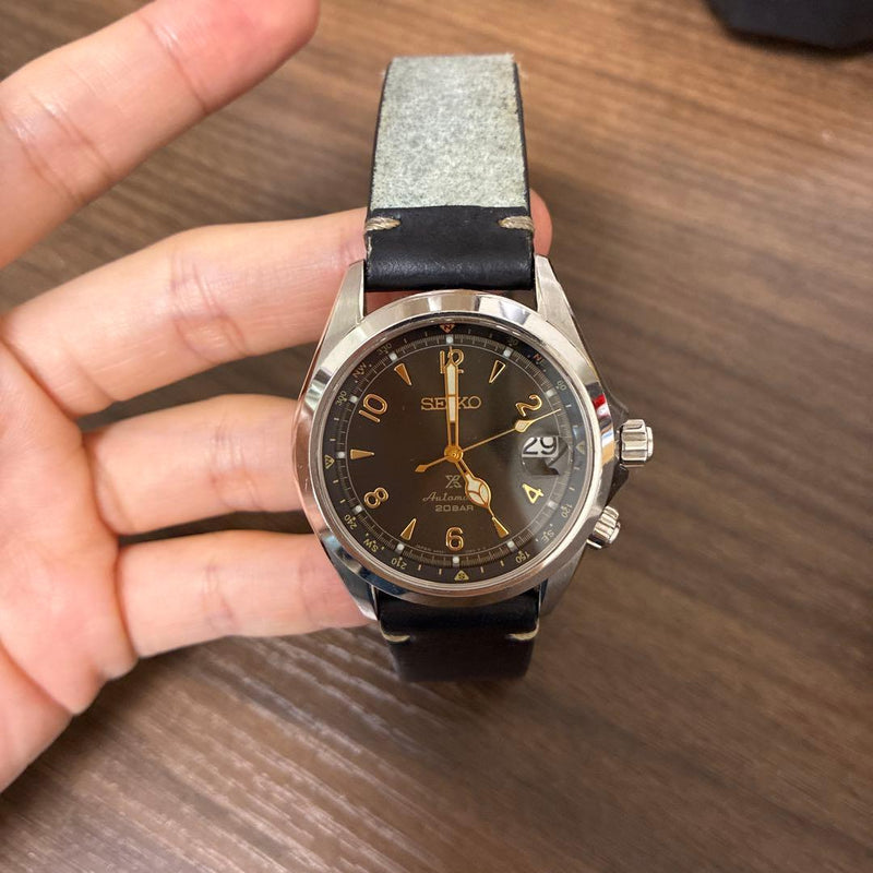 SEIKO Prospex Alpinist SBDC135 SPB209 Automatic Watch 39.5mm Brown Dial Leather