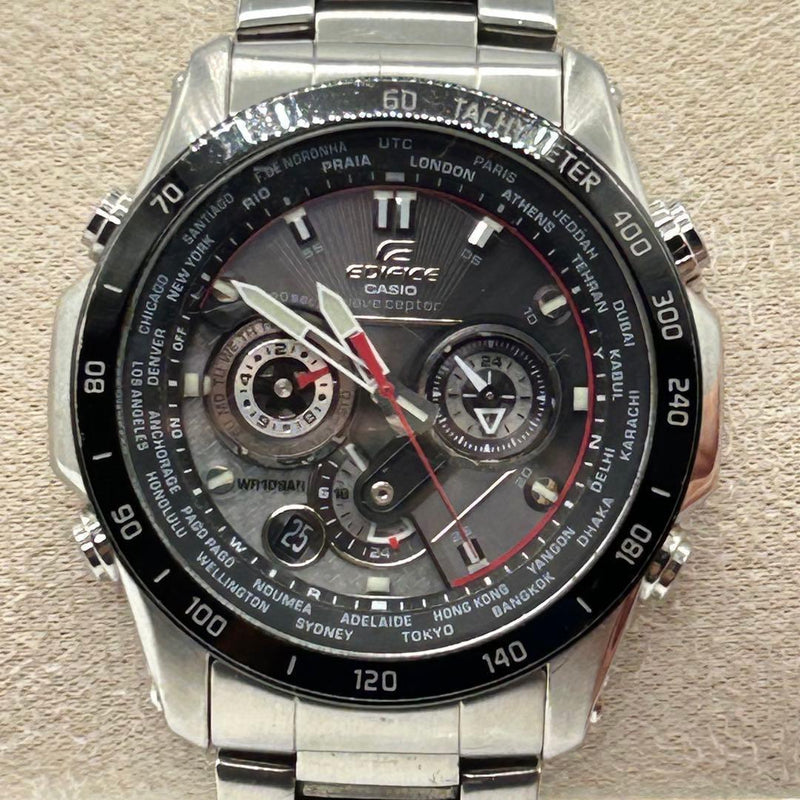 CASIO Edifice EQW-M1000D-1AJF Solar Radio Chronograph Watch 48.2x45mm