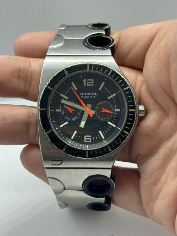 DIESEL D1 Quartz Chronograph Watch y2k