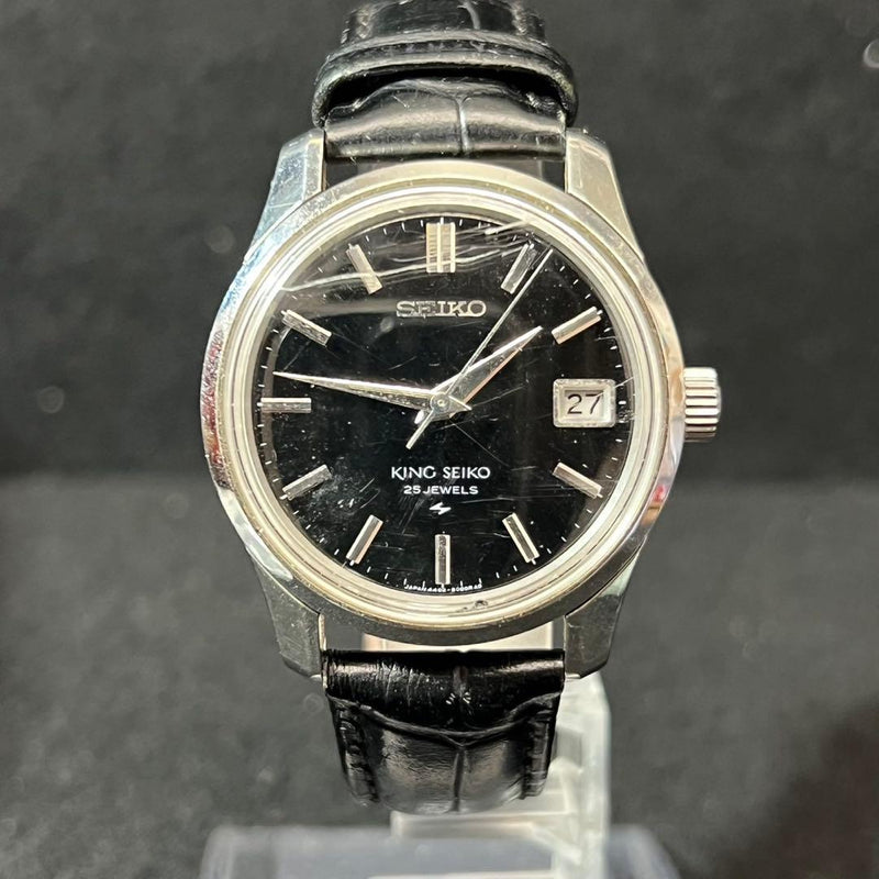 1968 King Seiko 44KS 4402-8000 Manual Wind Date 35.2mm Watch Serviced
